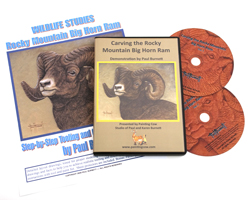 DVD Carving a Ram Head by Paul Burnett