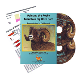 DVD on painting the Ram Head by Paul Burnett